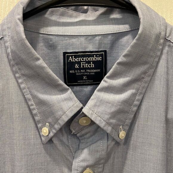Abercrombie & Fitch Mens Cotton Shirt - XL - Picture 3 of 8